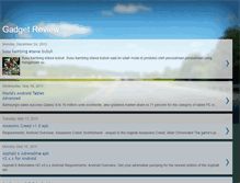 Tablet Screenshot of gadgetreview-and-ict.blogspot.com