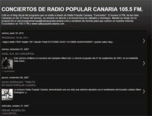 Tablet Screenshot of conciertosradiopopularcanaria.blogspot.com