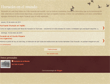 Tablet Screenshot of huracanenelmundo.blogspot.com