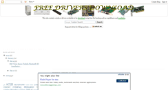 Desktop Screenshot of freedriversdownload.blogspot.com