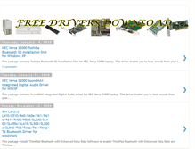 Tablet Screenshot of freedriversdownload.blogspot.com