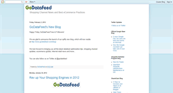 Desktop Screenshot of godatafeed.blogspot.com