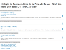 Tablet Screenshot of colfarmasanisidro.blogspot.com