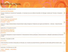 Tablet Screenshot of biologiagenial.blogspot.com