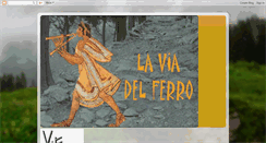Desktop Screenshot of laviadelferro.blogspot.com