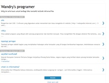 Tablet Screenshot of programercilik.blogspot.com