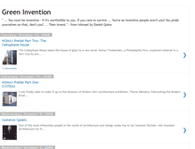 Tablet Screenshot of greeninvention.blogspot.com
