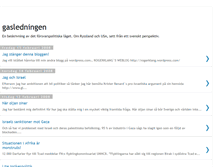 Tablet Screenshot of gasledningen.blogspot.com