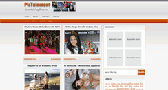 Desktop Screenshot of pictainment.blogspot.com