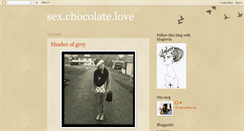 Desktop Screenshot of lovechocolatelove.blogspot.com