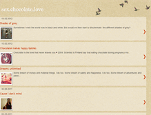 Tablet Screenshot of lovechocolatelove.blogspot.com