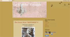 Desktop Screenshot of lemarchevoyager.blogspot.com