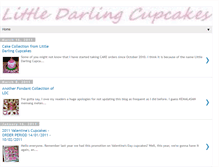 Tablet Screenshot of littledarlingcupcakes.blogspot.com