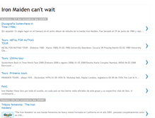 Tablet Screenshot of iron-maiden-cant-wait.blogspot.com