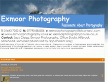 Tablet Screenshot of exmoorphotography.blogspot.com