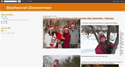 Desktop Screenshot of biesheuvel-zimmerman.blogspot.com