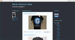 Desktop Screenshot of mode-destock-italia.blogspot.com