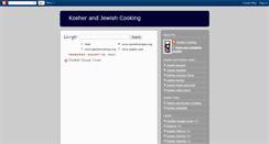 Desktop Screenshot of koshercooking.blogspot.com