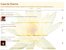Tablet Screenshot of casadedharmaorg.blogspot.com