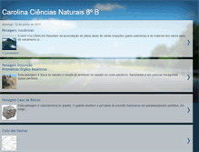 Tablet Screenshot of carolinajferraz.blogspot.com