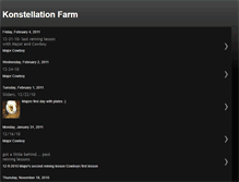 Tablet Screenshot of konstellationfarm.blogspot.com