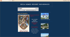 Desktop Screenshot of decahomeslynmb.blogspot.com