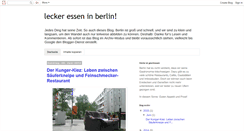 Desktop Screenshot of leckeressen.blogspot.com