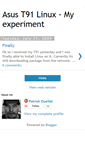 Mobile Screenshot of linux-t91.blogspot.com