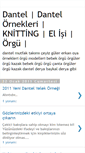 Mobile Screenshot of dantel-isleri.blogspot.com