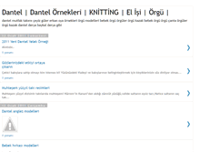 Tablet Screenshot of dantel-isleri.blogspot.com