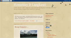 Desktop Screenshot of homestaydlangkawi.blogspot.com