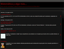 Tablet Screenshot of matematicauy.blogspot.com