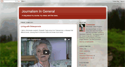 Desktop Screenshot of generaljournalism.blogspot.com