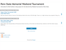 Tablet Screenshot of pennstatetourney.blogspot.com