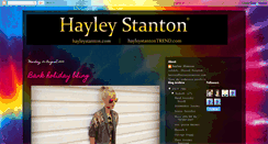 Desktop Screenshot of hayleyadrianna.blogspot.com