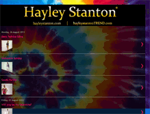 Tablet Screenshot of hayleyadrianna.blogspot.com