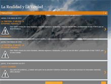 Tablet Screenshot of mipensar-larealidadylaverdad.blogspot.com