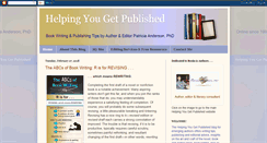 Desktop Screenshot of helpingyougetpublished.blogspot.com