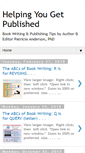 Mobile Screenshot of helpingyougetpublished.blogspot.com