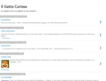 Tablet Screenshot of ilgattocurioso.blogspot.com