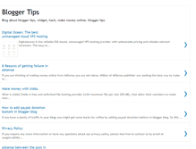Tablet Screenshot of abloggertips.blogspot.com