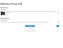 Tablet Screenshot of bibliolive.blogspot.com