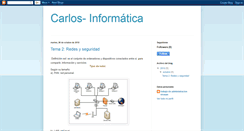Desktop Screenshot of carlosinfomatica.blogspot.com