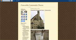 Desktop Screenshot of concordiagoesvienna.blogspot.com