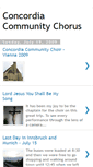 Mobile Screenshot of concordiagoesvienna.blogspot.com