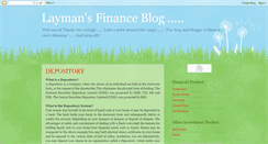 Desktop Screenshot of laymansfinance.blogspot.com