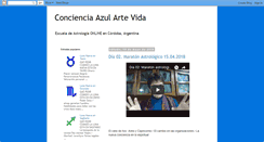 Desktop Screenshot of concienciaazul.blogspot.com