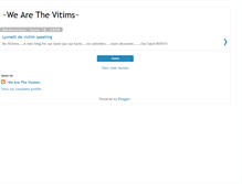 Tablet Screenshot of devictims.blogspot.com