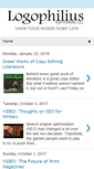 Mobile Screenshot of logophilius.blogspot.com