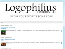 Tablet Screenshot of logophilius.blogspot.com